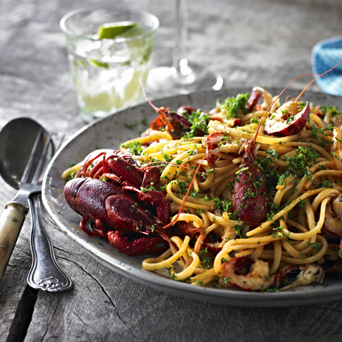 Linguine All Astice Met  Rivierkreeft 485X485